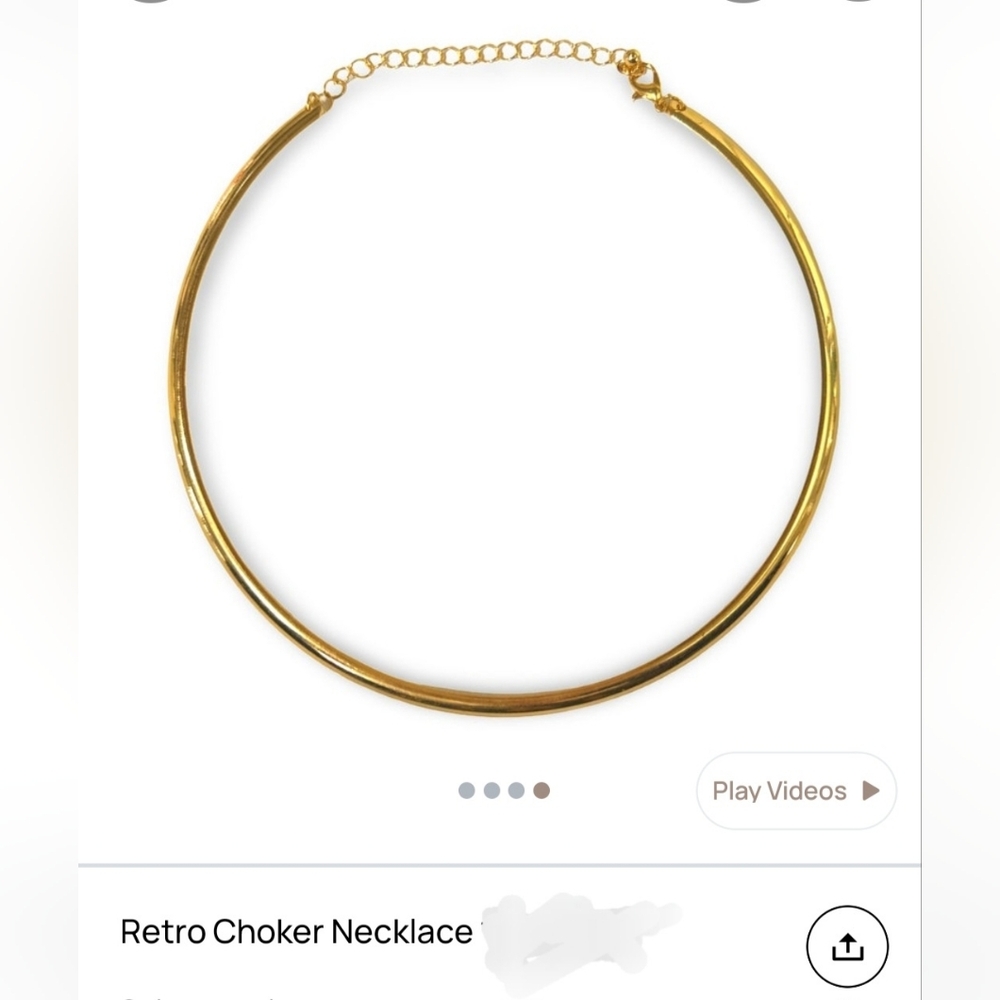 Elegant Retro Choker Necklace